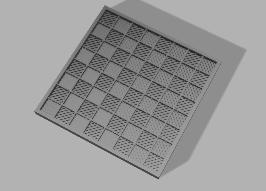 Free STL file Checkers mini board game, travel version ♟️ ・3D print design to download・Cults